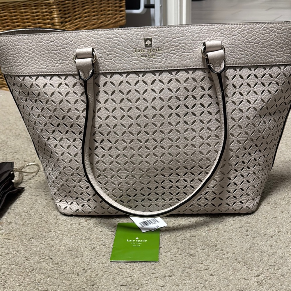 kate spade Cream Shoulder Bag